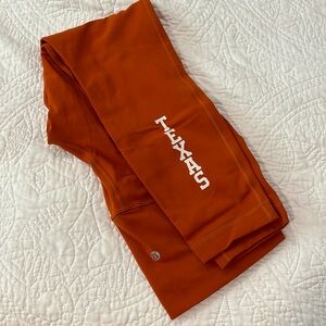 Lululemon University of Texas align pants , full length